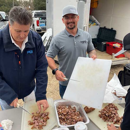 Energy inspection services - Team Cooking